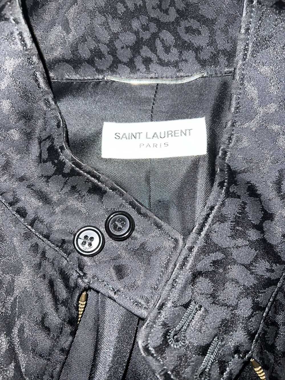 Saint Laurent Paris Saint Laurent Black Leopard B… - image 7