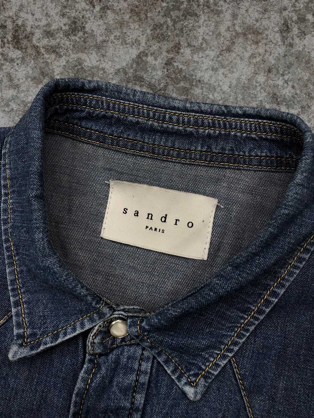 Luxury × Sandro × Very Rare SANDRO PARIS SHIRT - image 3