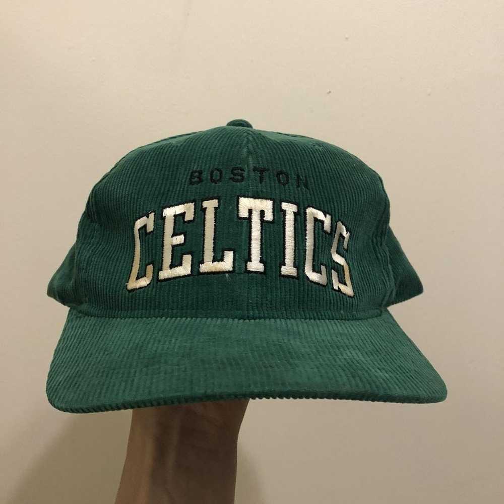 VINTAGE 90s BOSTON CELTICS STARTER SNAPBACK CAP HAT – Stay Alive vintage  store