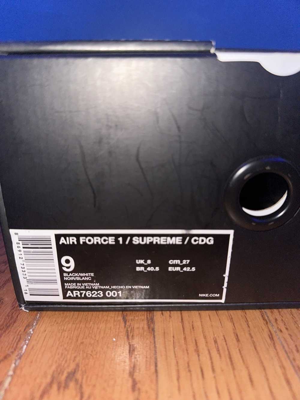 CDG CDG CDG × Nike × Supreme Supreme Air Force 1 … - image 10