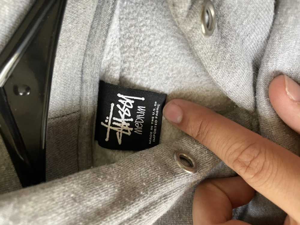 Stussy stussy snake skin N4 hoodie - image 2