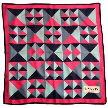 Lanvin Silk handkerchief