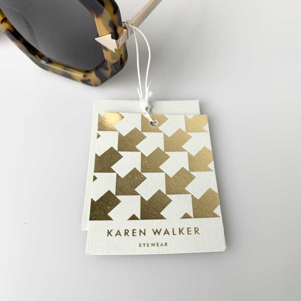 Karen Walker Oversized sunglasses - image 2