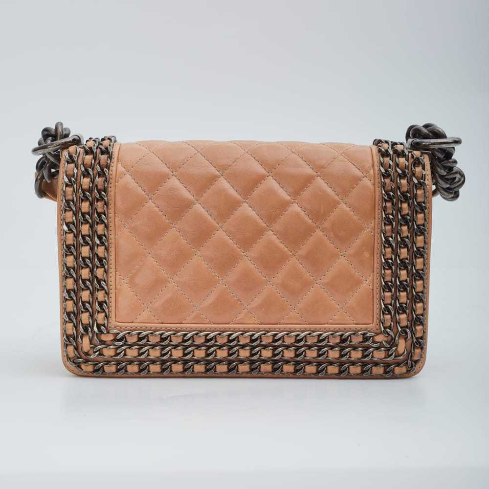 Chanel Boy leather handbag - image 5