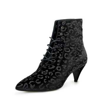 Saint Laurent Charlotte leather lace up boots - image 1