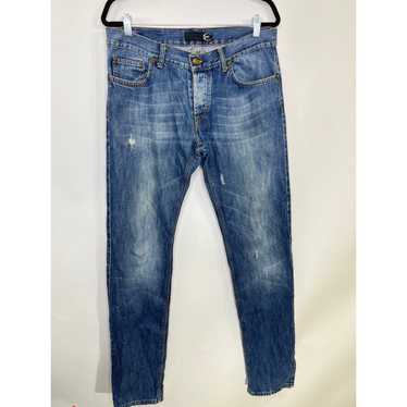 Roberto Cavalli Just Cavali Low waist slim leg jeans vintage made in Italy shops Sz 33