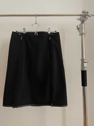 Prada Sport black skirt with zippers