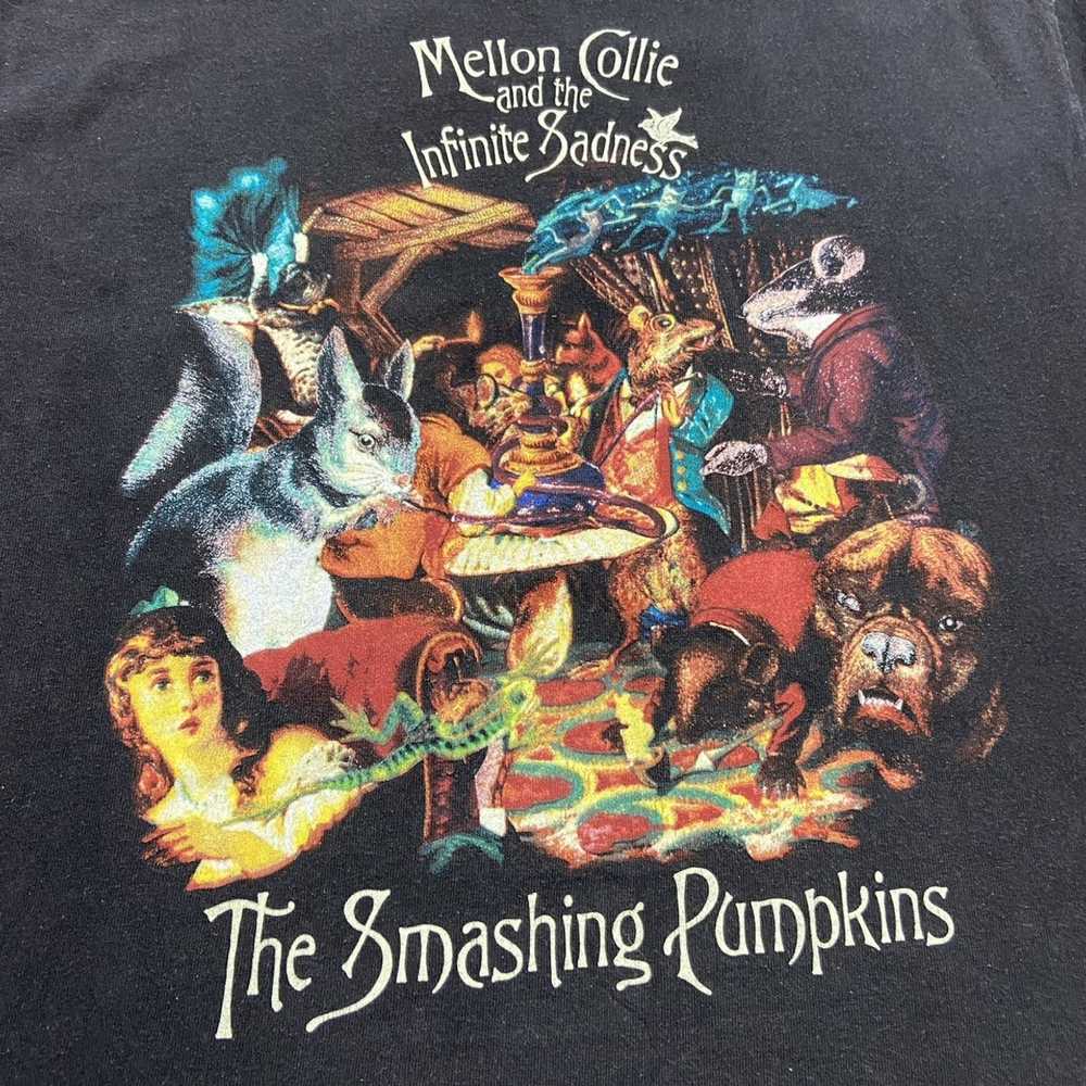 Tultex Vintage 90s The Smashing Pumpkins black Ba… - image 4