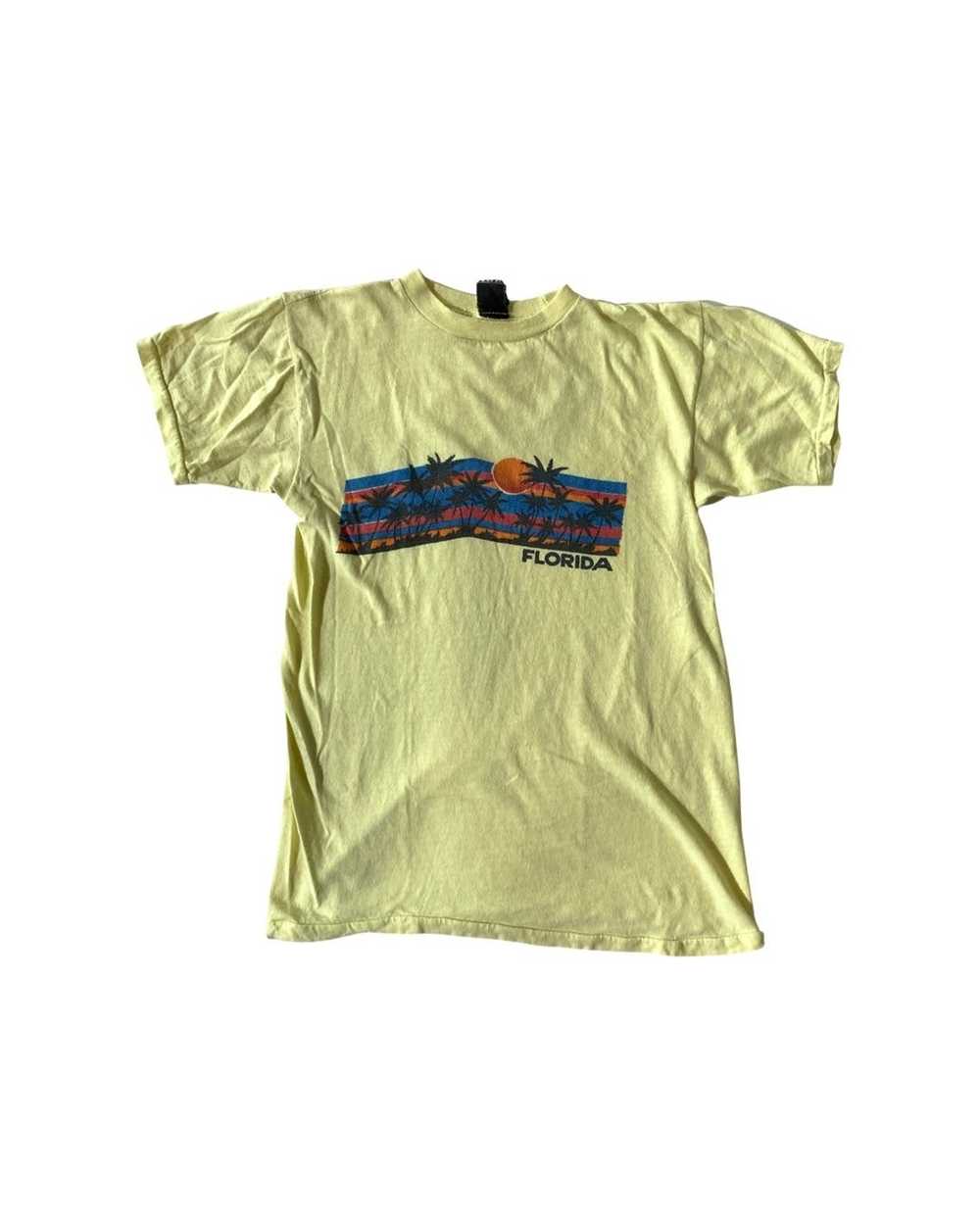 Vintage Vintage Florida Sunset Graphic T-shirt Li… - image 1