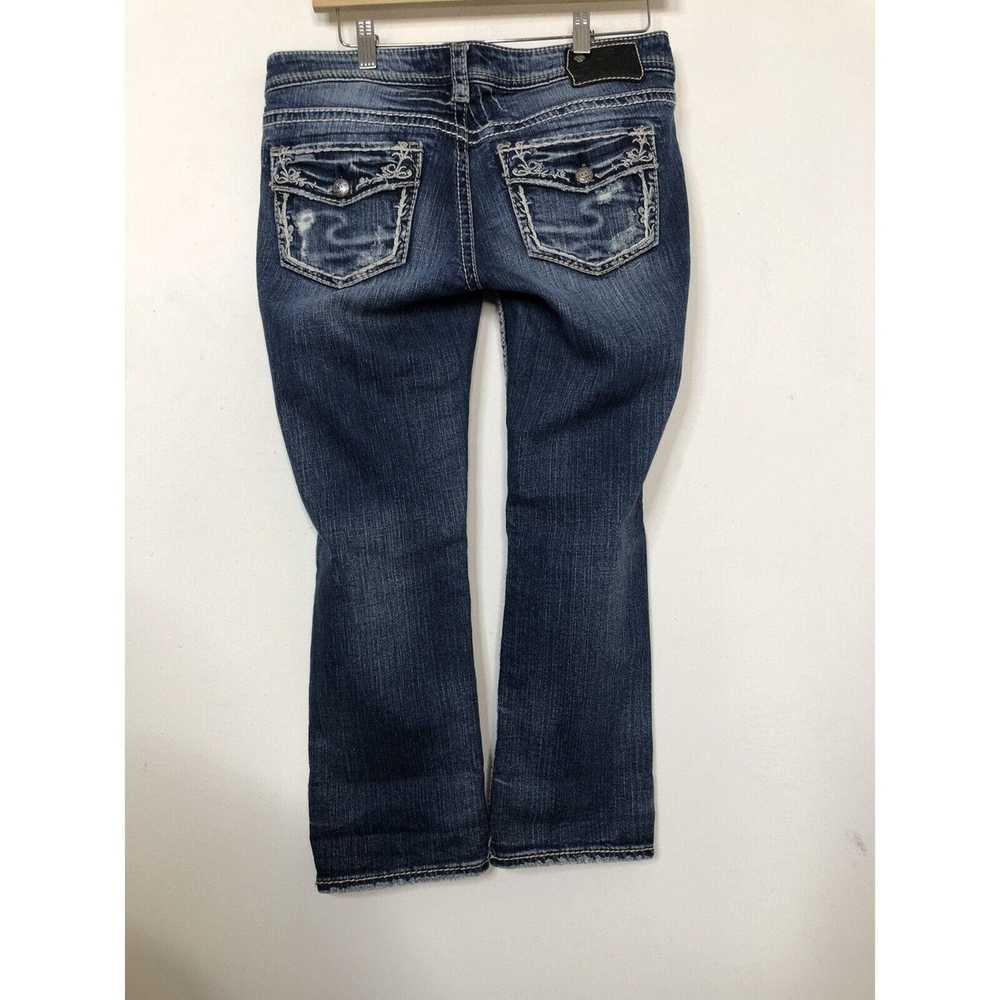 Silver Silver Jeans Aiko Womens 28x24 Capri Denim… - image 3
