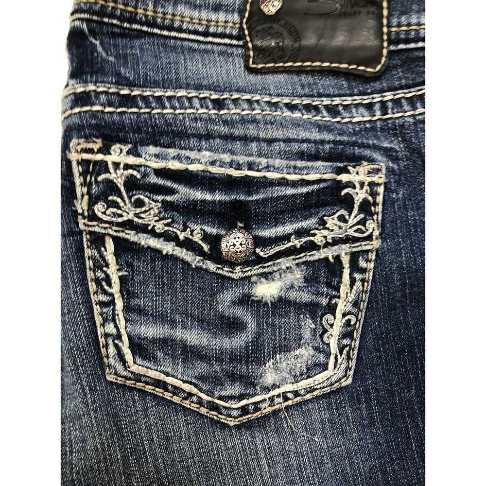 Silver Silver Jeans Aiko Womens 28x24 Capri Denim… - image 5