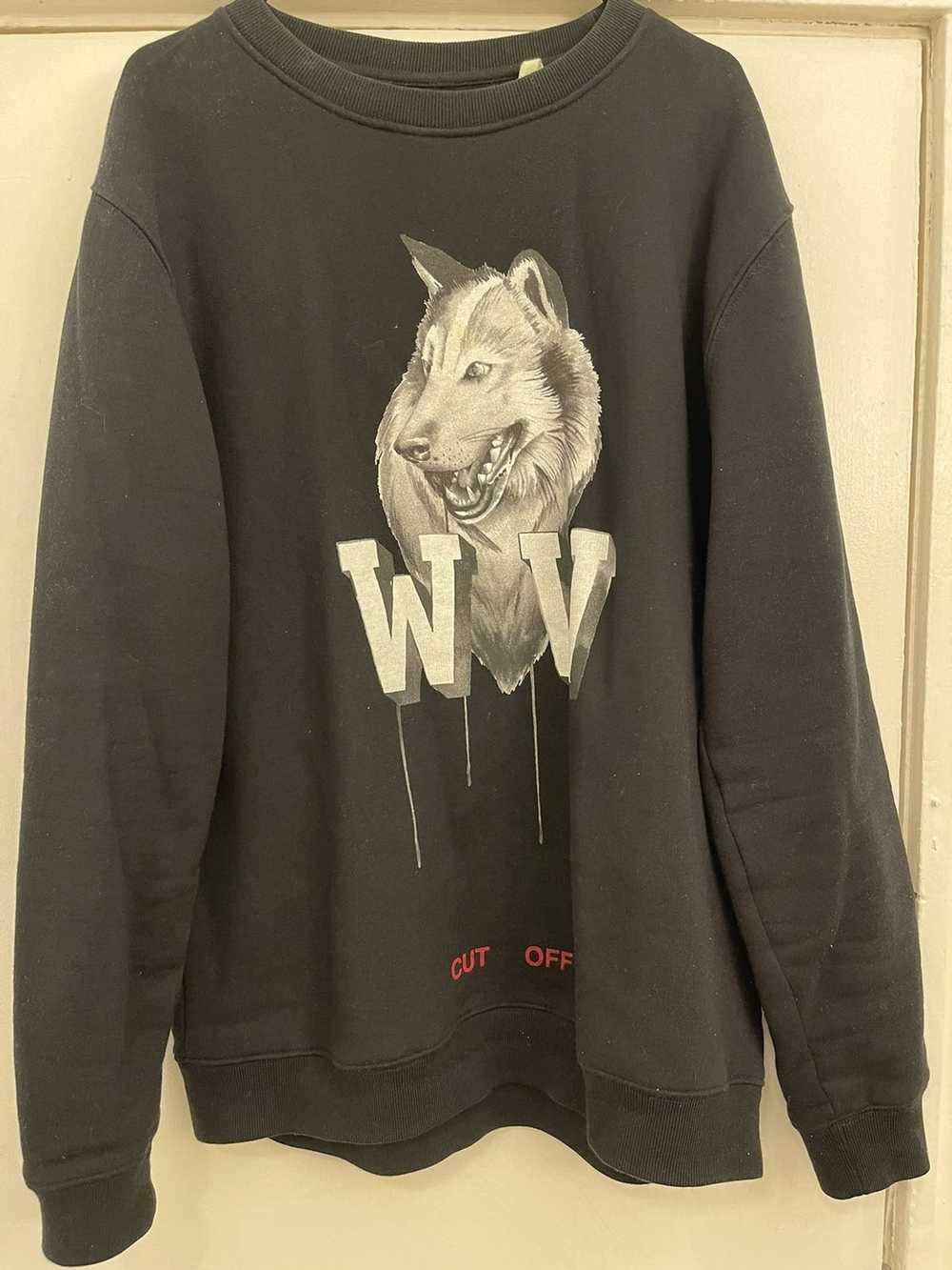 Off-White Off-White Othelo Wolf Crewneck - image 1