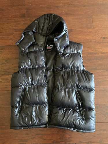 Boohoo BoohooMAN Puffer Vest w/ removable Hood