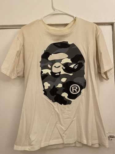 Bathing ape glow in the dark t outlet shirt