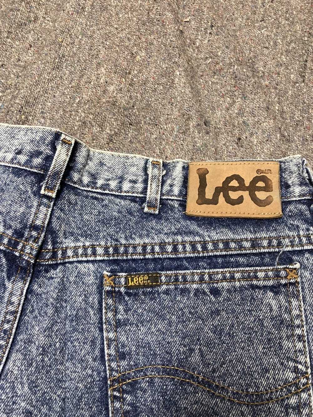 Lee × Streetwear × Vintage Vintage lee jeans acid… - image 4