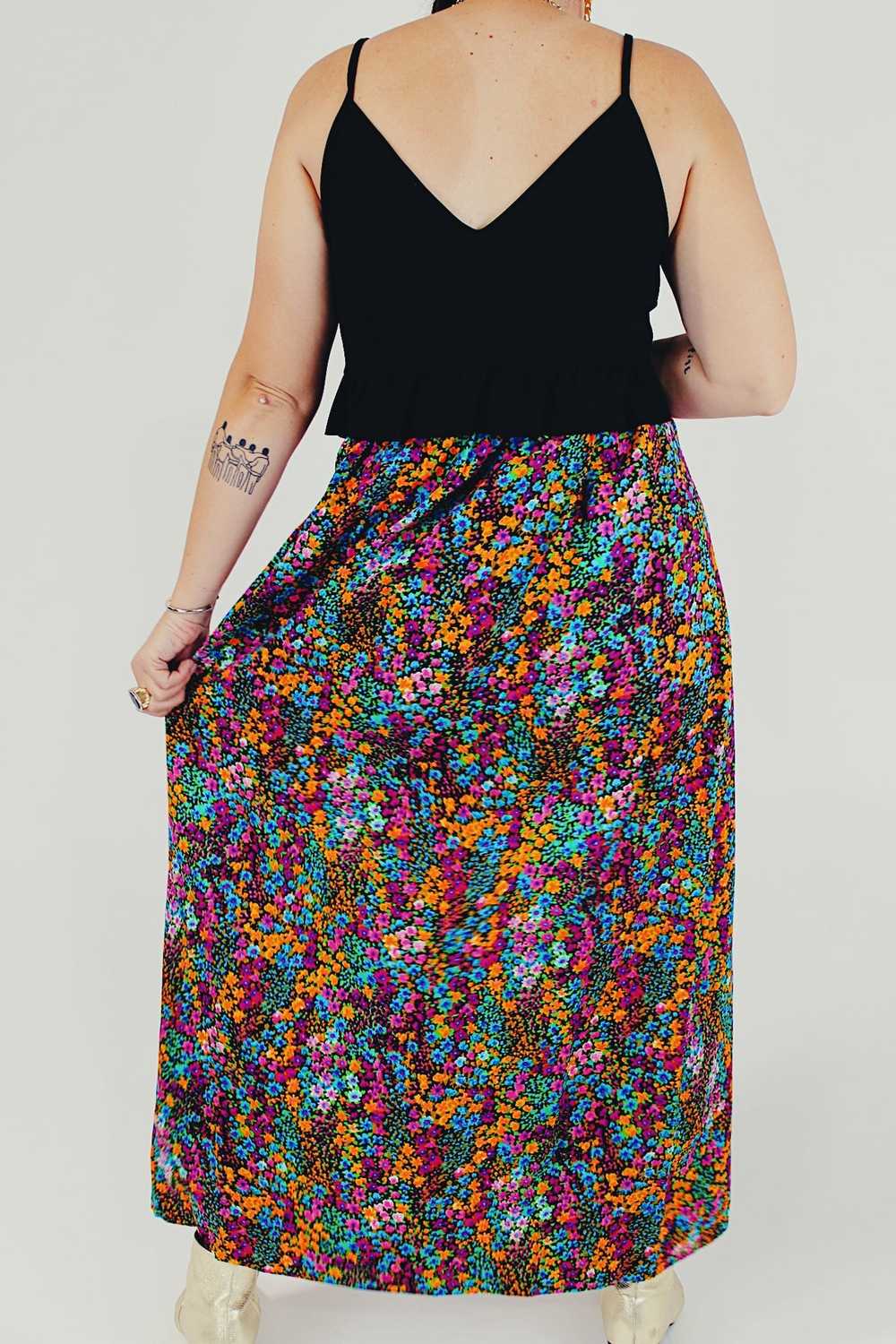 Ditsy Floral Printed Maxi Skirt - image 3