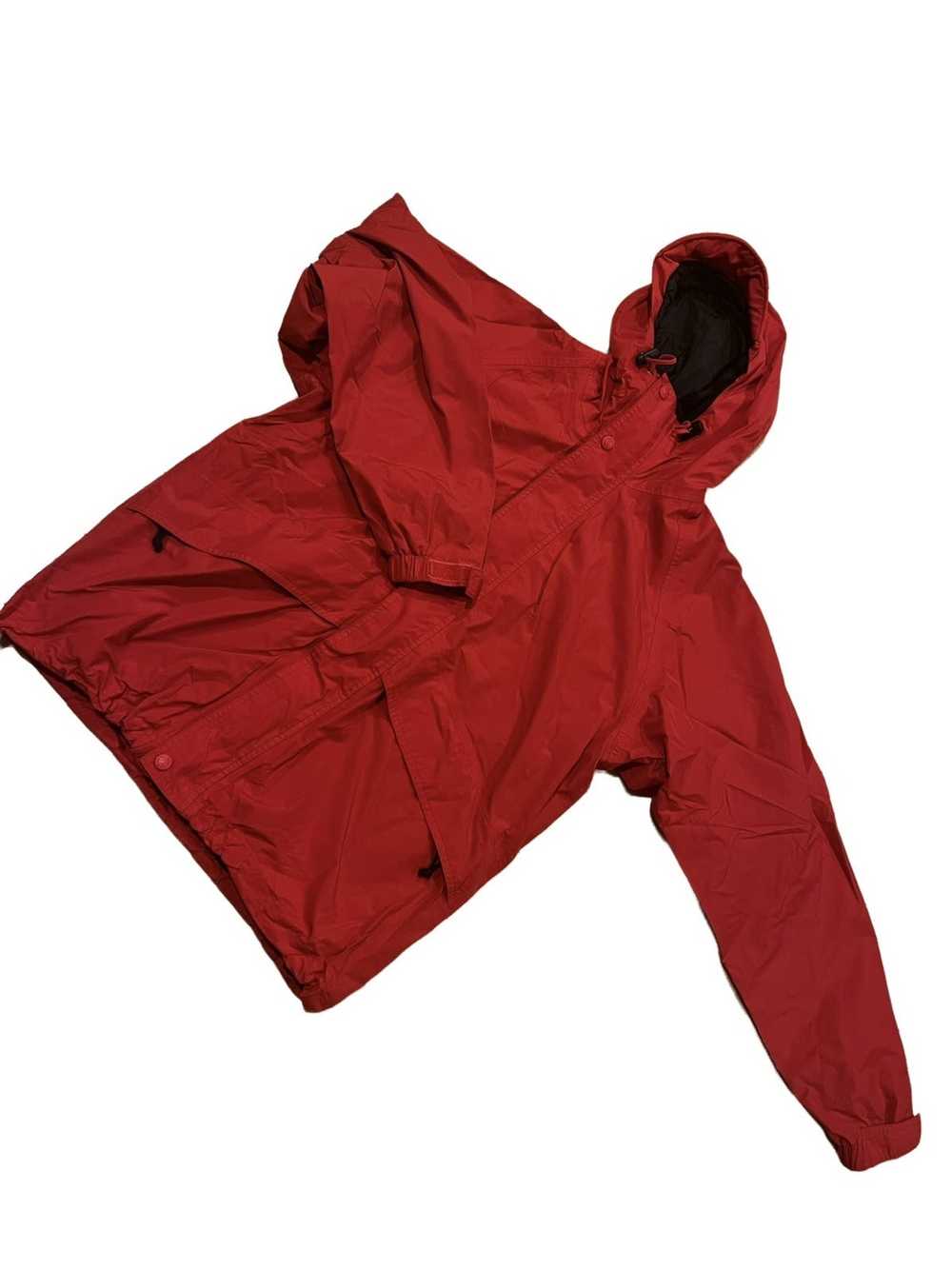 L.L. Bean × Vintage l.l. bean red windbreaker jac… - image 2