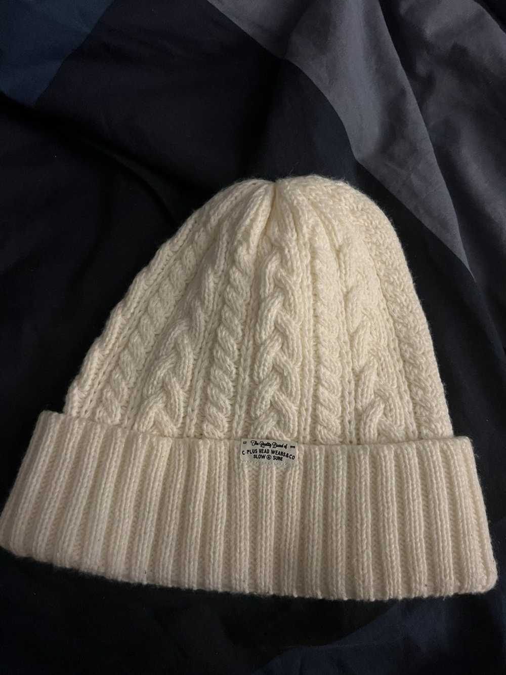 Japanese Brand C-Plus Headwear’s & Co. Cable Knit… - image 1