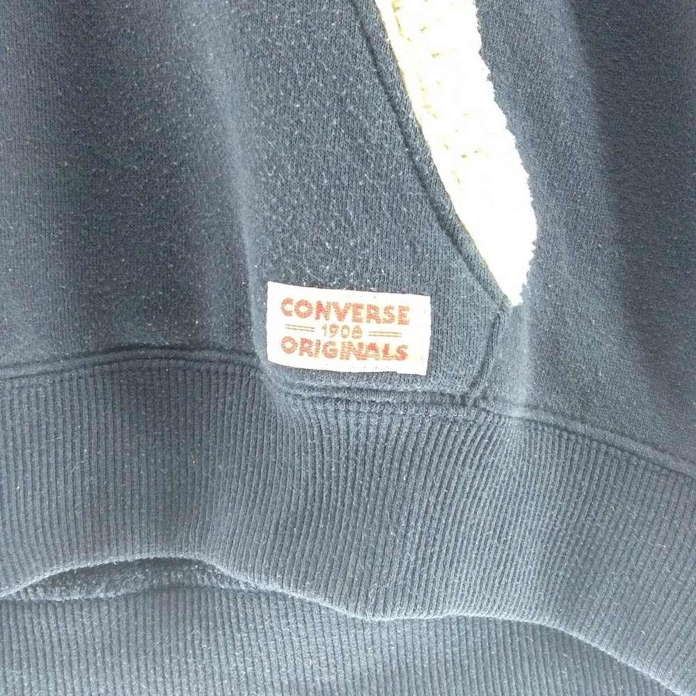 Converse CONVERSE sweatshirt Big logo spellout Ho… - image 3