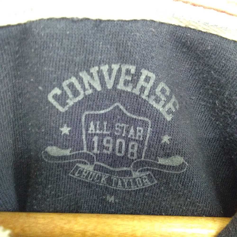 Converse CONVERSE sweatshirt Big logo spellout Ho… - image 4