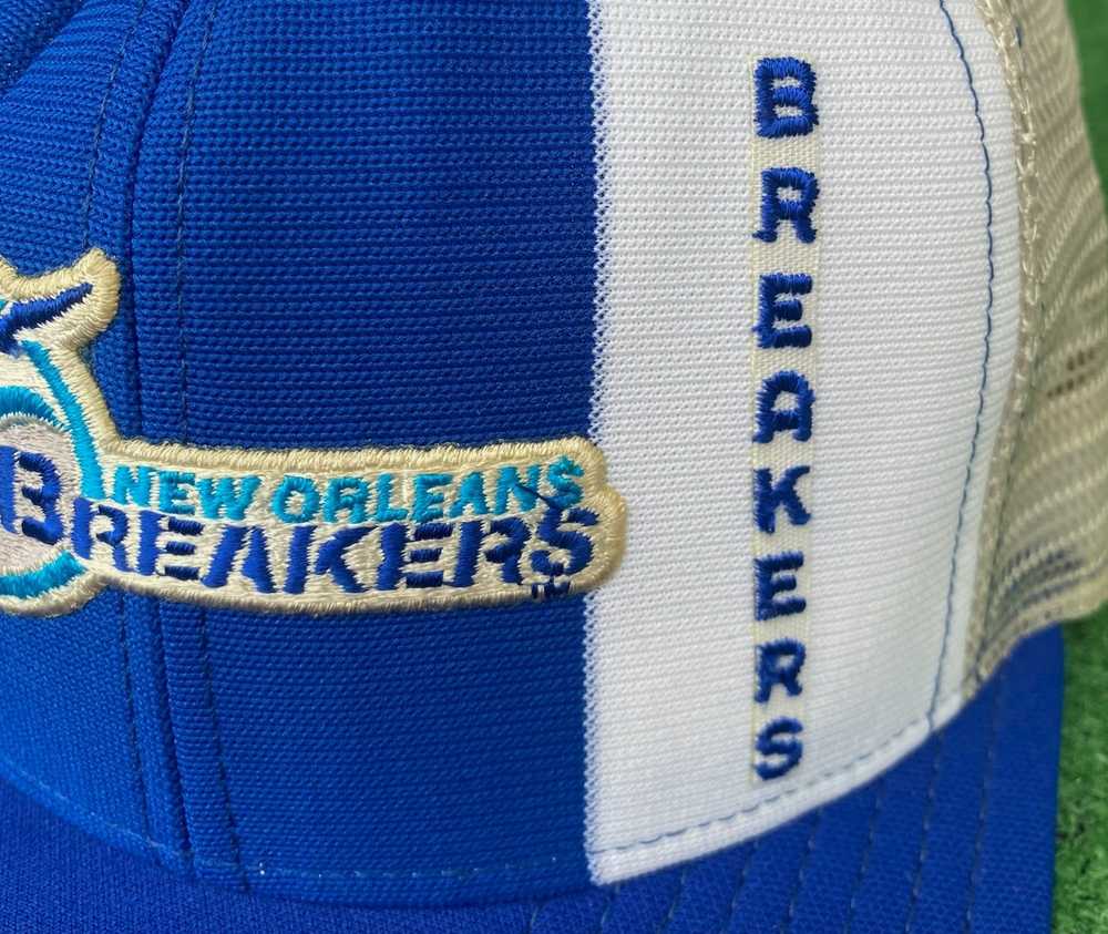 Vintage 80’s New Orleans Breakers USFL Embroidere… - image 4