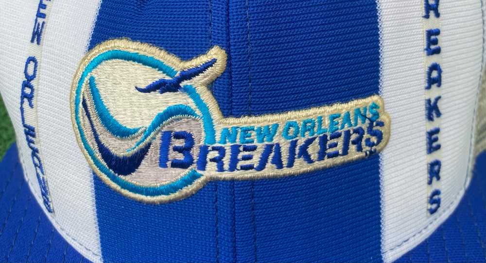 Vintage 80’s New Orleans Breakers USFL Embroidere… - image 5