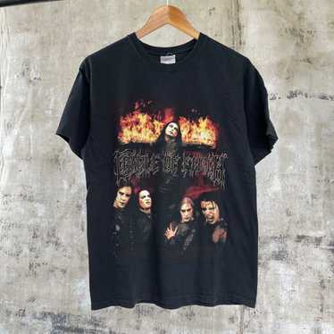 Band Tees × Vintage Vintage Cradle Of Filth T-shi… - image 1