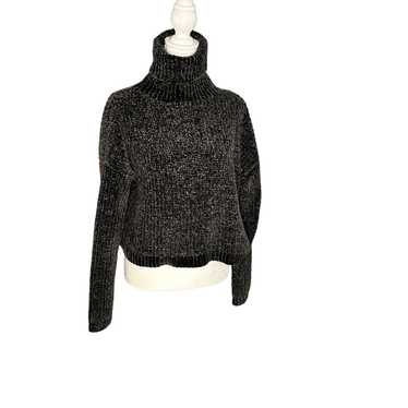 Blank Nyc Blank NYC Chenille Cropped Turtleneck Si