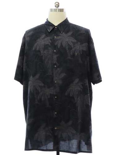 1990's Foundry, JC Penney Mens Rayon Hawaiian Shir