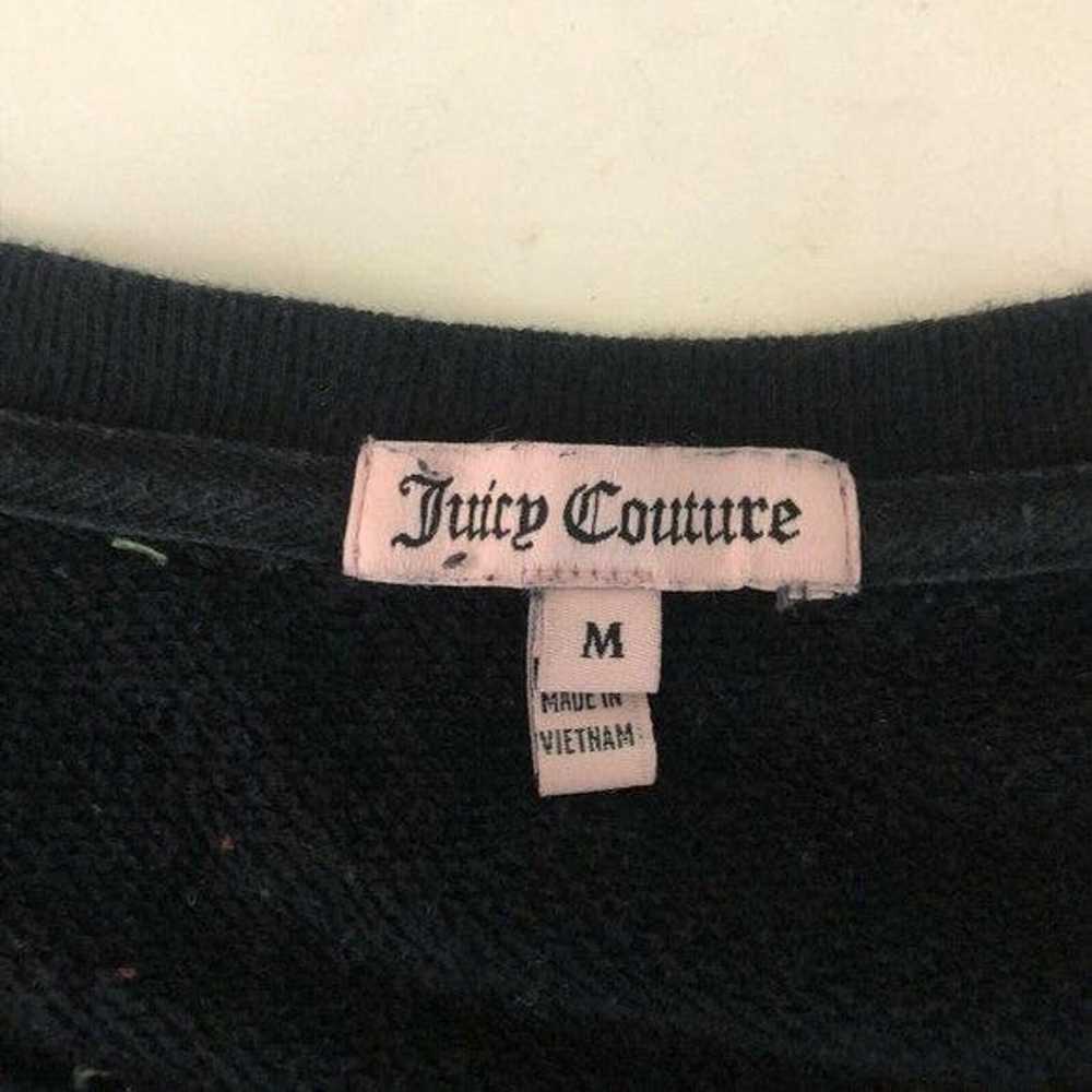 Juicy Couture Juicy Couture Black Crewneck Solid … - image 7