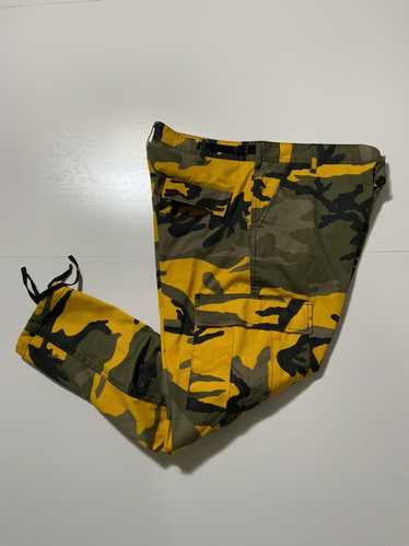 Rothco Color BDU Shirt, Stinger Yellow Camo, Small