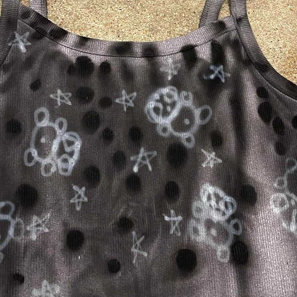 Vintage Dyed Tank With Airbrush Scales - image 4