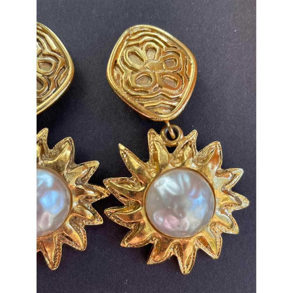 Chanel Baroque earrings - image 2