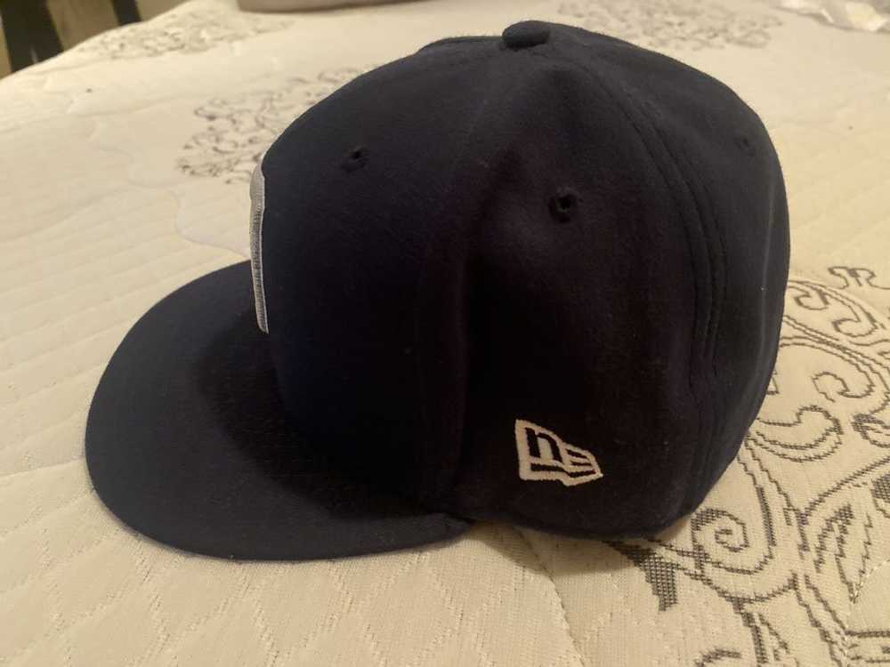 Dallas Cowboys New Era 9Fifty Black Structured Adj Colorful Woven Flat Bill  Hat