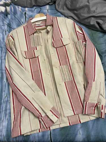 Bode One of a Kind Striped Havana Shirt