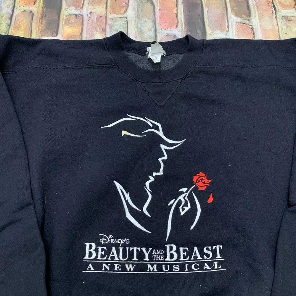 Disney × Vintage Vintage Beauty and the Beast swe… - image 3