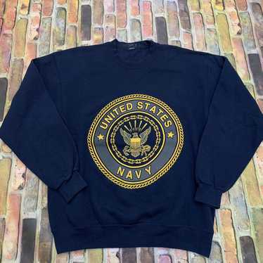 Vintage us navy sweatshirt - Gem