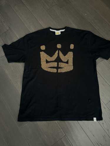 PNB Nation Hip Hop Black Bomber Jacket Gold thread embroidered NY