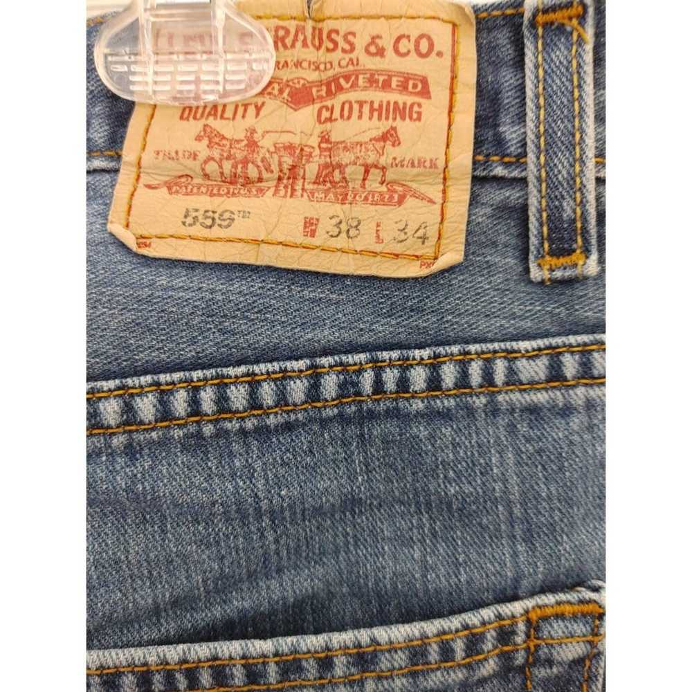 Levi's Levi's 559 Relaxed Straight Jeans Medium W… - image 5