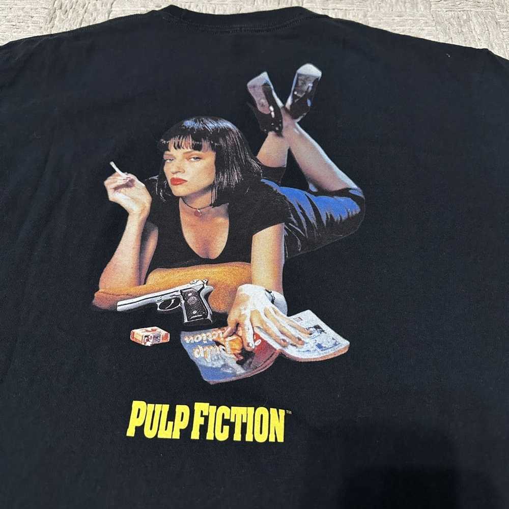 Huf Huf x Pulp Fiction Mia Men’s Large T-Shirt Bl… - image 7