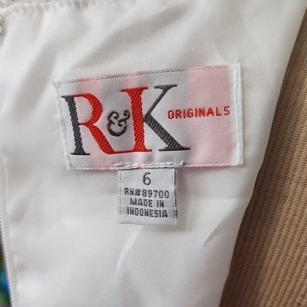 Other R&K Originals Size 6 White Polka Dot Sheath… - image 6