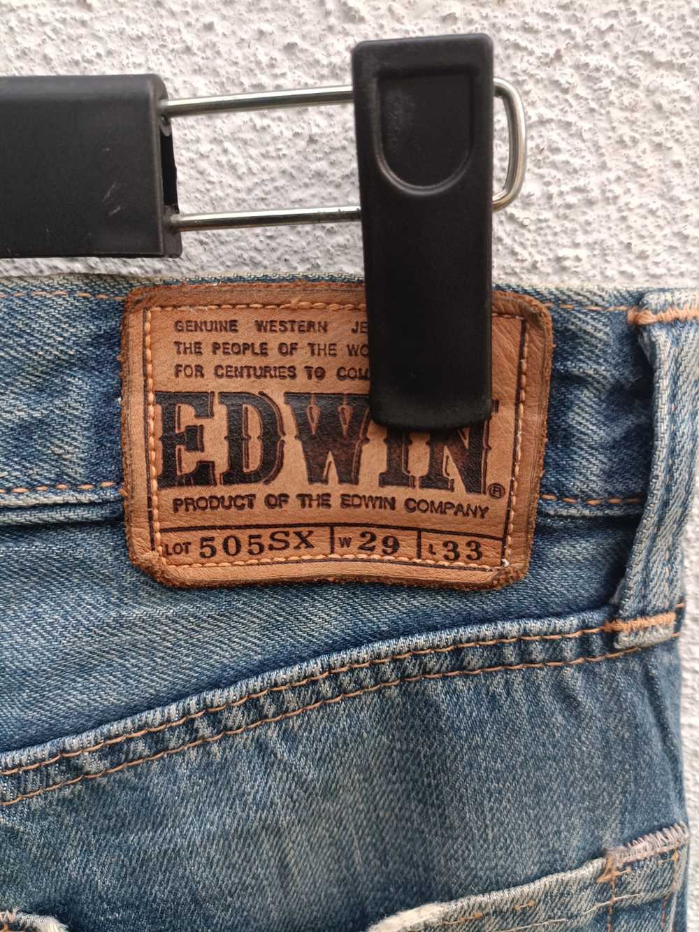 Distressed Denim × Edwin × Japanese Brand Vintage… - image 11