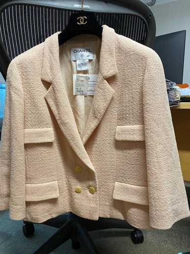 Chanel 90s Chanel Light pink jacket - image 1