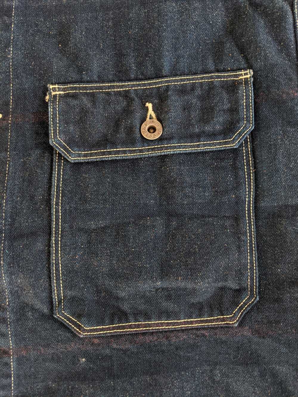 Kapital Kapital Cinch Back Denim Vest - image 6