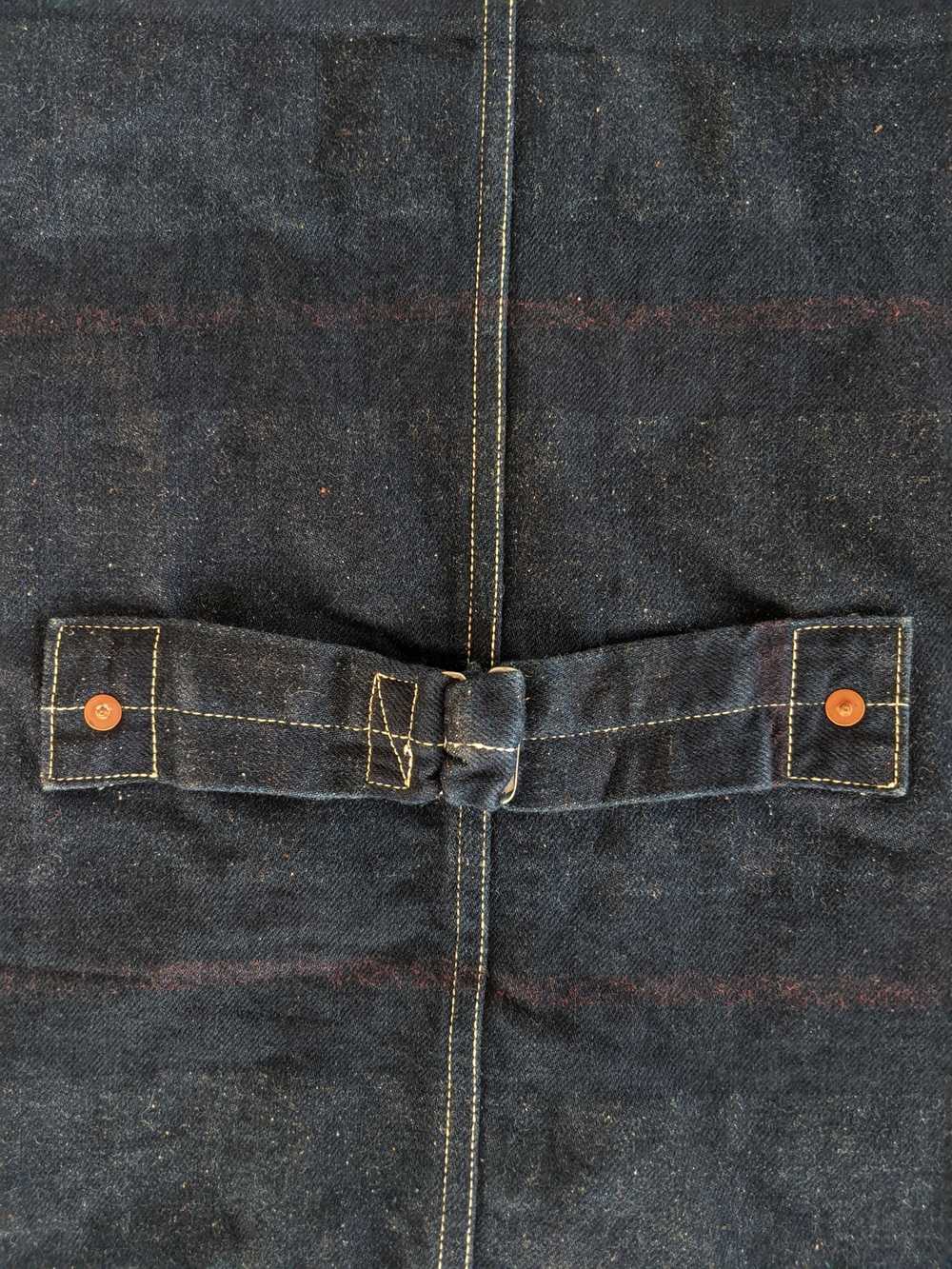 Kapital Kapital Cinch Back Denim Vest - image 7