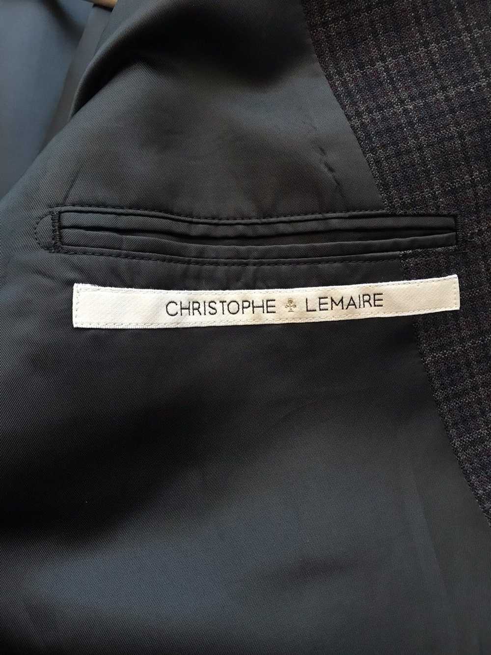 Christophe Lemaire Rare Lemaire wool tartan blazer - image 2