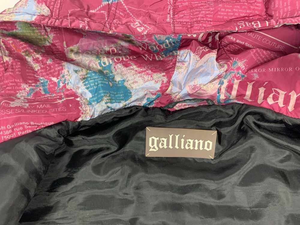 John Galliano John Galliano Newspaper Puffer - image 8