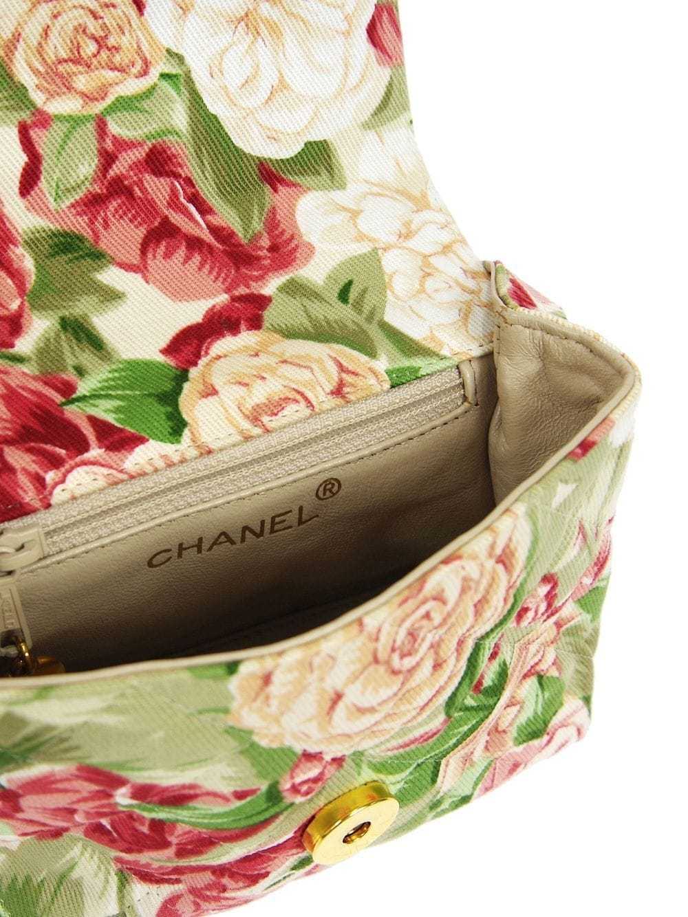 CHANEL Pre-Owned 1998 Camellia shoulder bag - Gre… - image 4