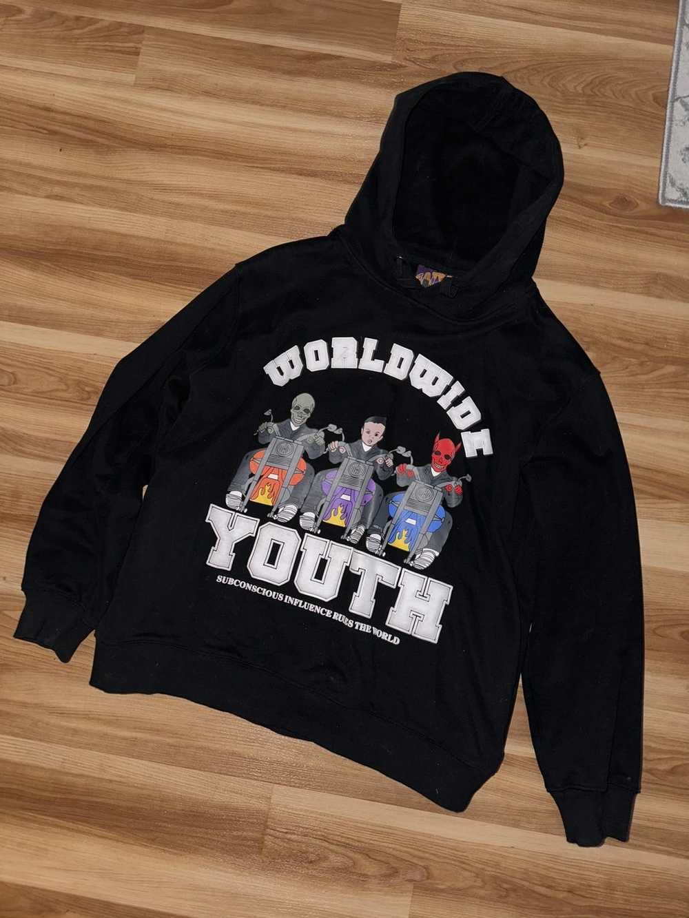 Worldwide youth hoodie - Gem