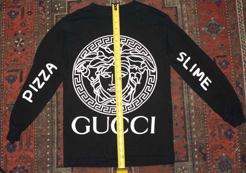 Pizza Slime Pizza slime Versace Gucci Chanel Louis Vuitton tye dye